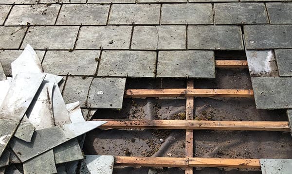 Démoussage de toiture