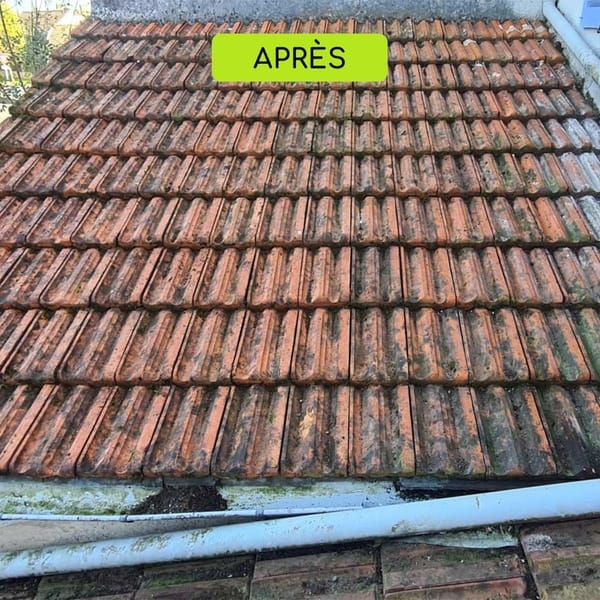 Après — Nettoyage basse pression