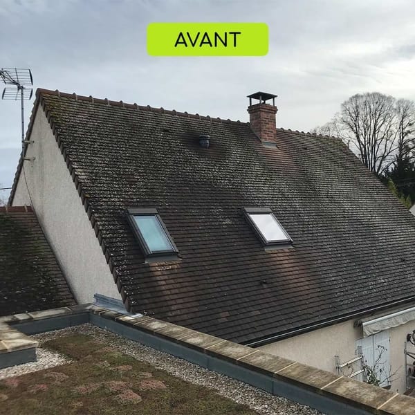 Avant — Nettoyage basse pression