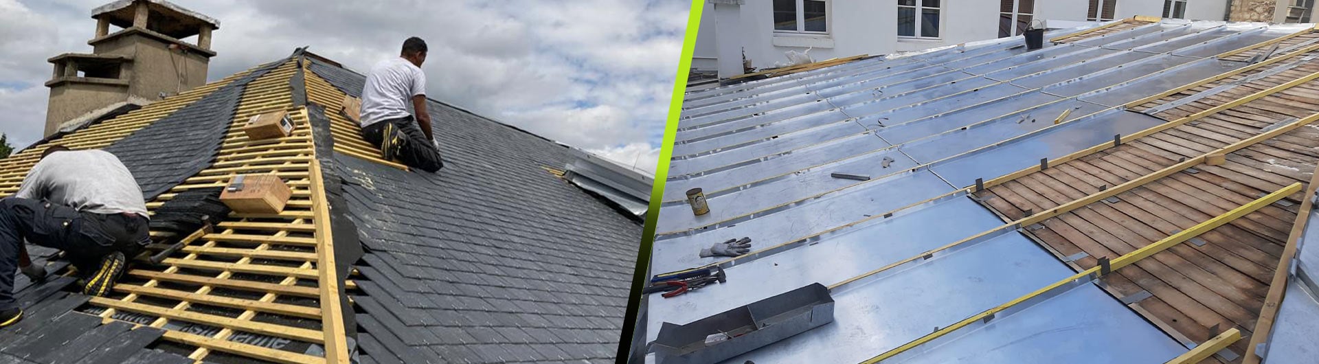 Amaury Venturini, couvreur artisan